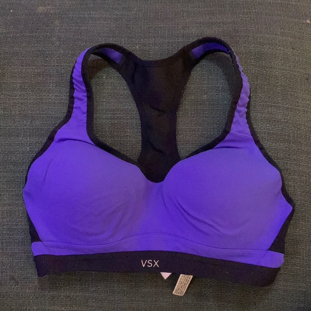 32C Blue Victoria Secret Sport VSX Sports Bra